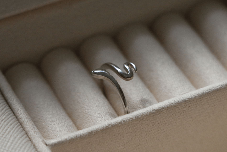 sterling silver 925 ring snake brisbane australia