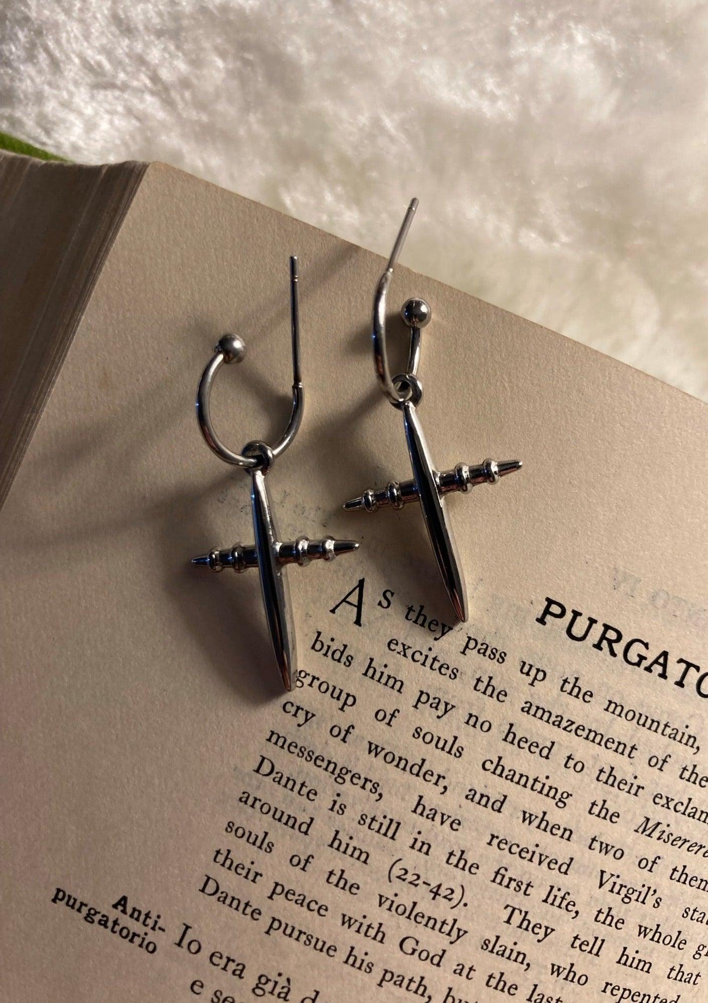 Dagger - Stainless Steel Earrings - GYPSY