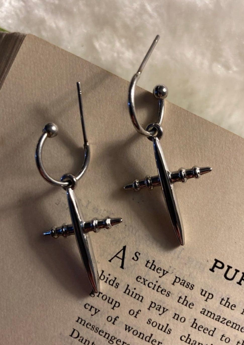 Dagger - Stainless Steel Earrings - GYPSY